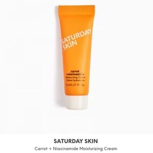 Saturday Skin Carrot + Niacinamide Moisturizing Cream